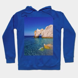 Lalaria Beach, Skiathos, Greece Hoodie